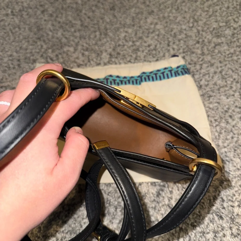 Tory Burch Lee Radziwill Saddle Bag - Picture 2 of 11